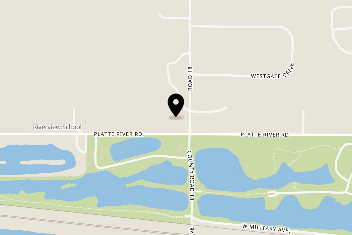 Map showing the location of Tavern 30 on 7026 Platte River Rd in Ames